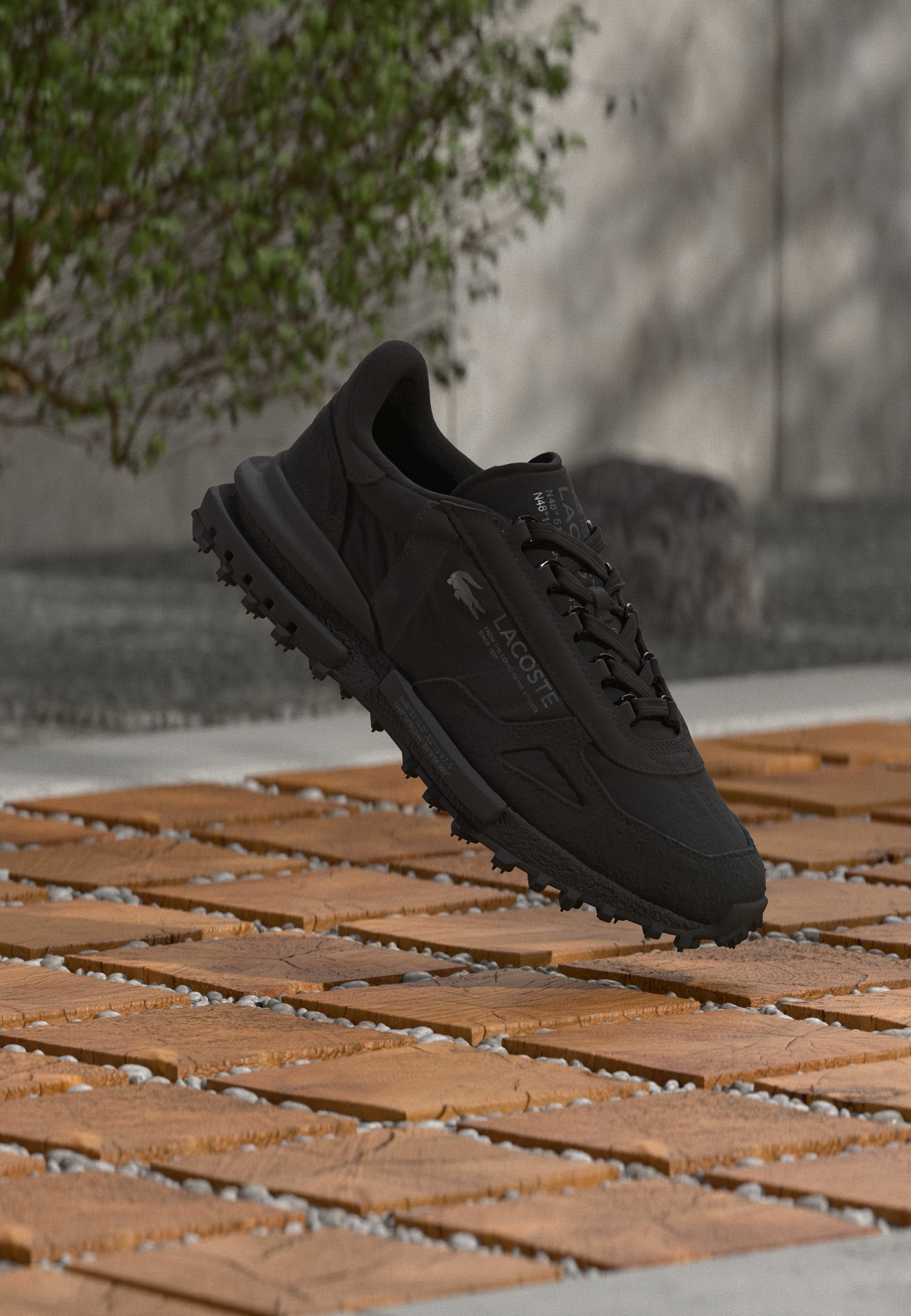Lacoste ELITE ACTIVE - Trainers - Black\BLK