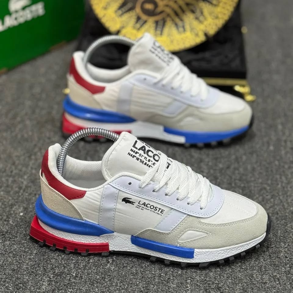 Lacoste ELITE ACTIVE - Trainers - Blu\Grn