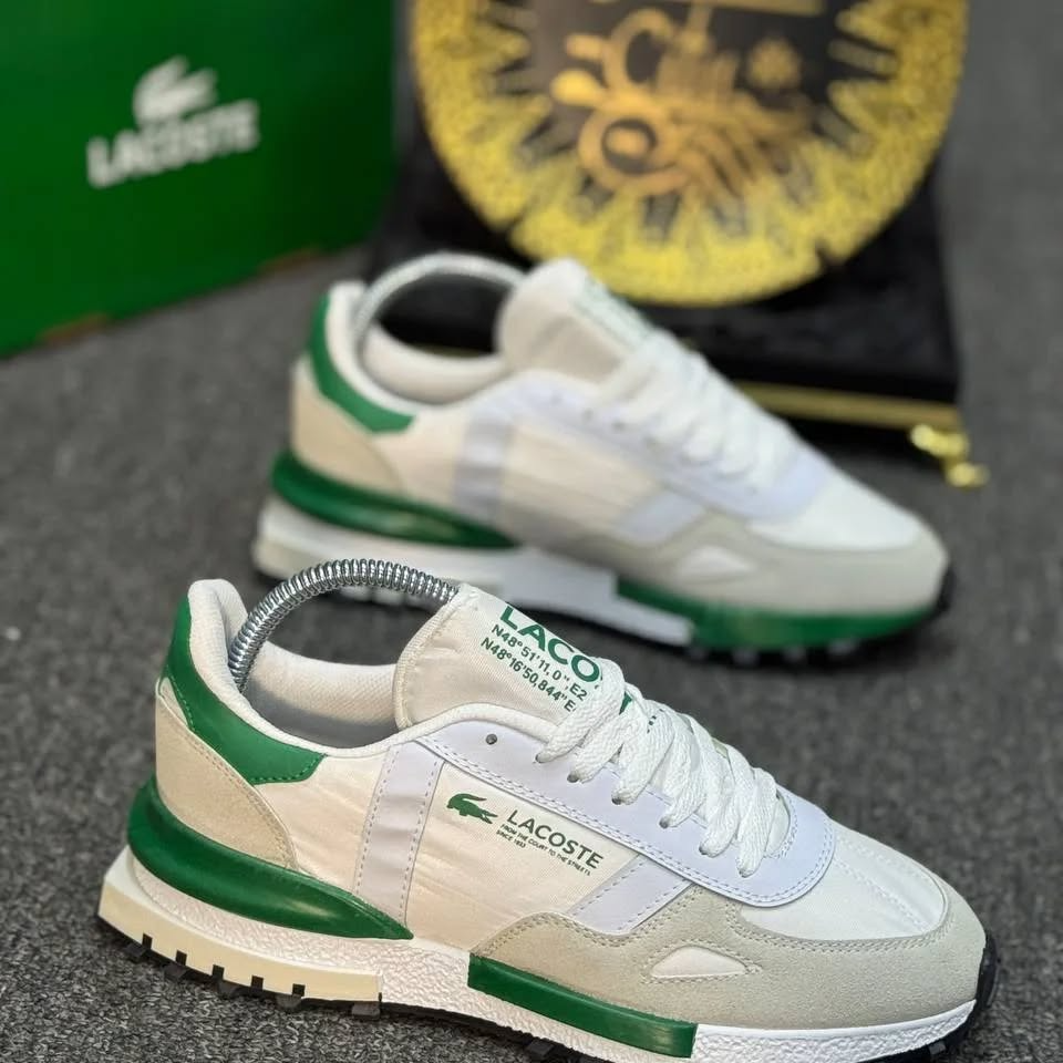 Lacoste ELITE ACTIVE - Trainers - Blu\Grn