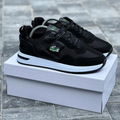 Men's Lacoste mid-season Sports Sneakers BLK\Green