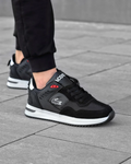 Men's Lacoste mid-season Sports Sneakers BLK\WHT