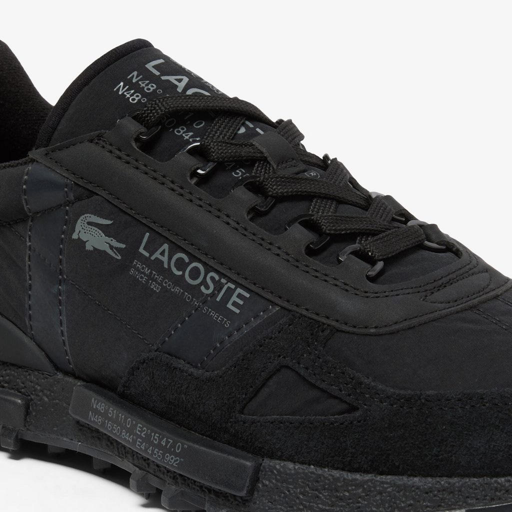Lacoste ELITE ACTIVE - Trainers - Black\BLK