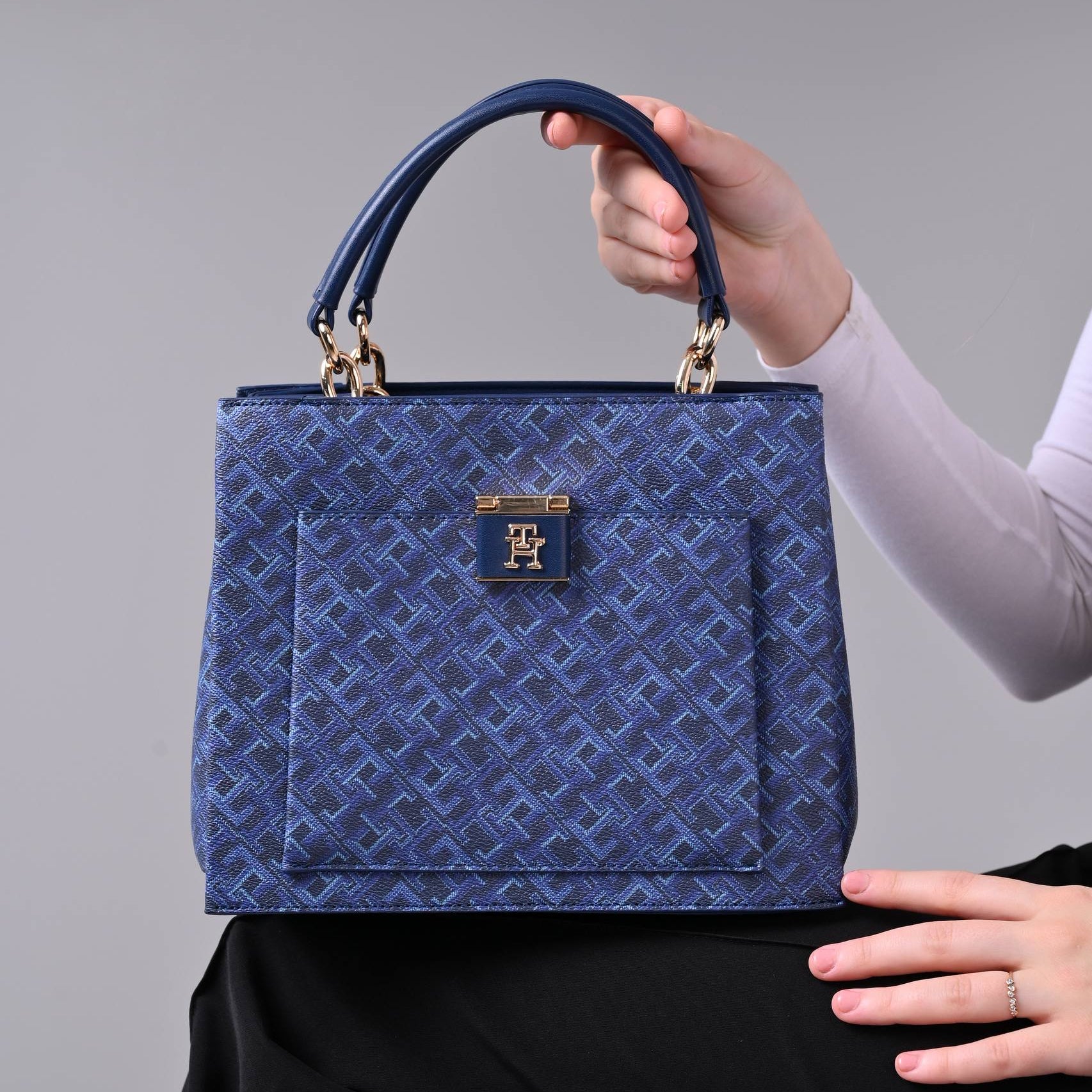 Tommy Hilfiger Blue Mini Tote Bag