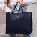TOMMY HILFIGER TH Distinct Tote Mono Navy