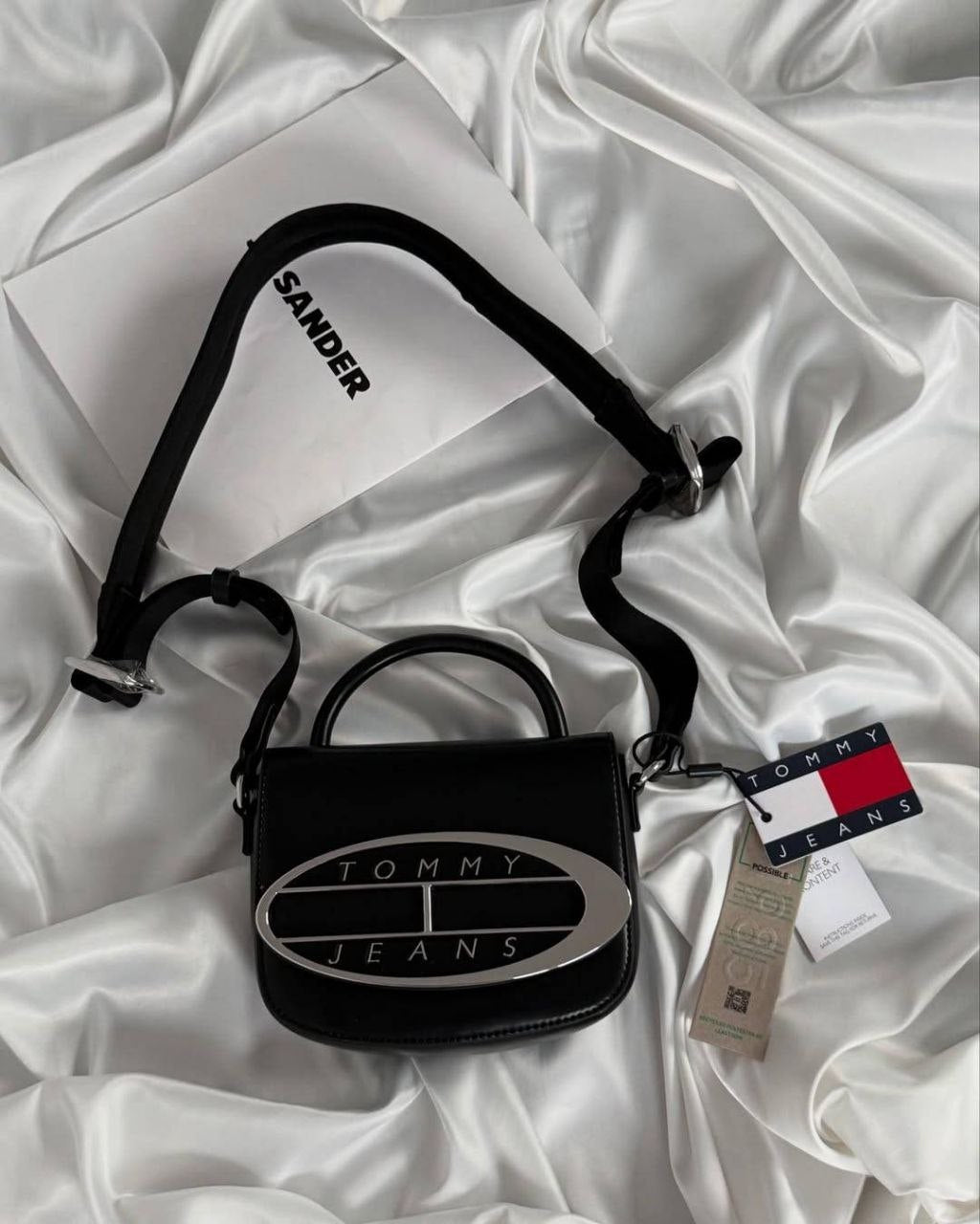 Tommy Hilfiger Jeans Origin Plaque Crossover Bag -TB71