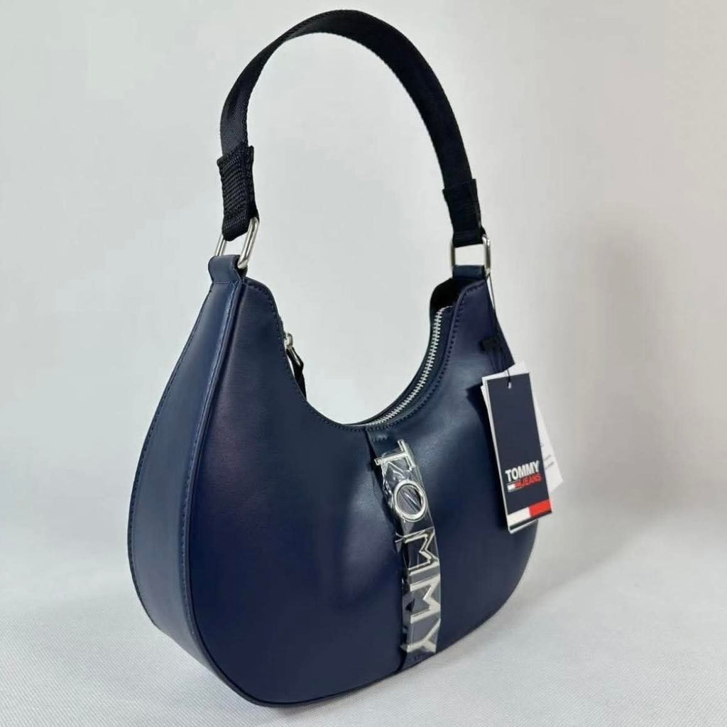 Tommy Jeans CITY BOLD SHOULDER - Handbag - Navy