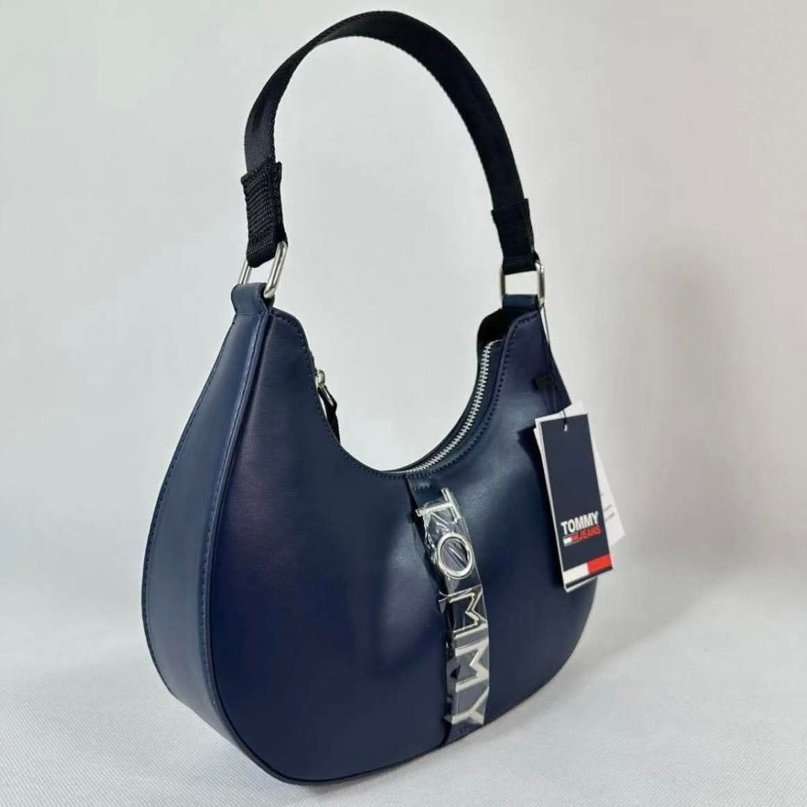 Tommy Jeans CITY BOLD SHOULDER - Handbag - Navy
