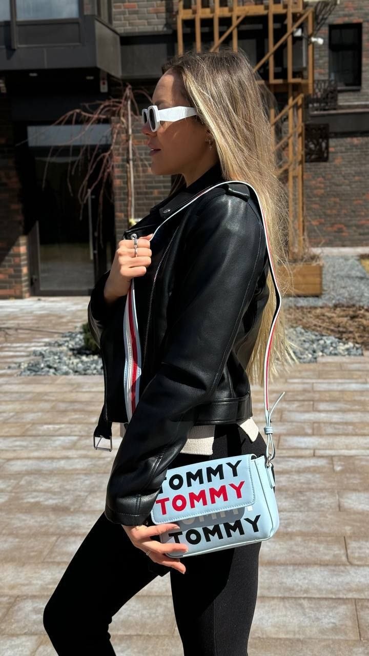 TOMMY HILFIGER HANDBAG TH Heritage Mini Crossover Tommy – SKY