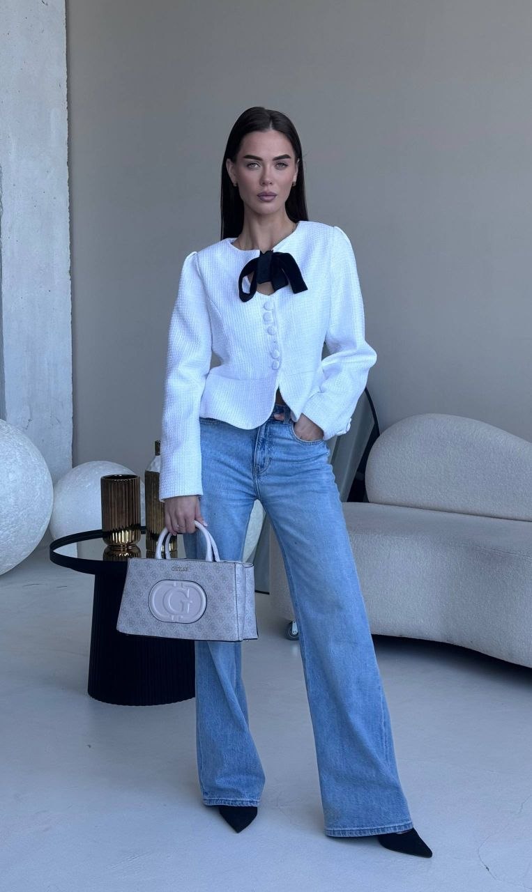 Guess Handbag - Dove Logo/Stone