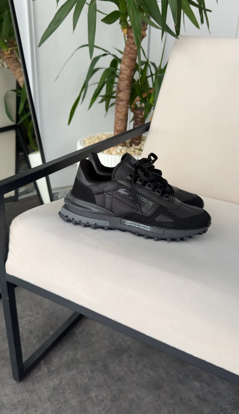 Lacoste ELITE ACTIVE - Trainers - Black\BLK