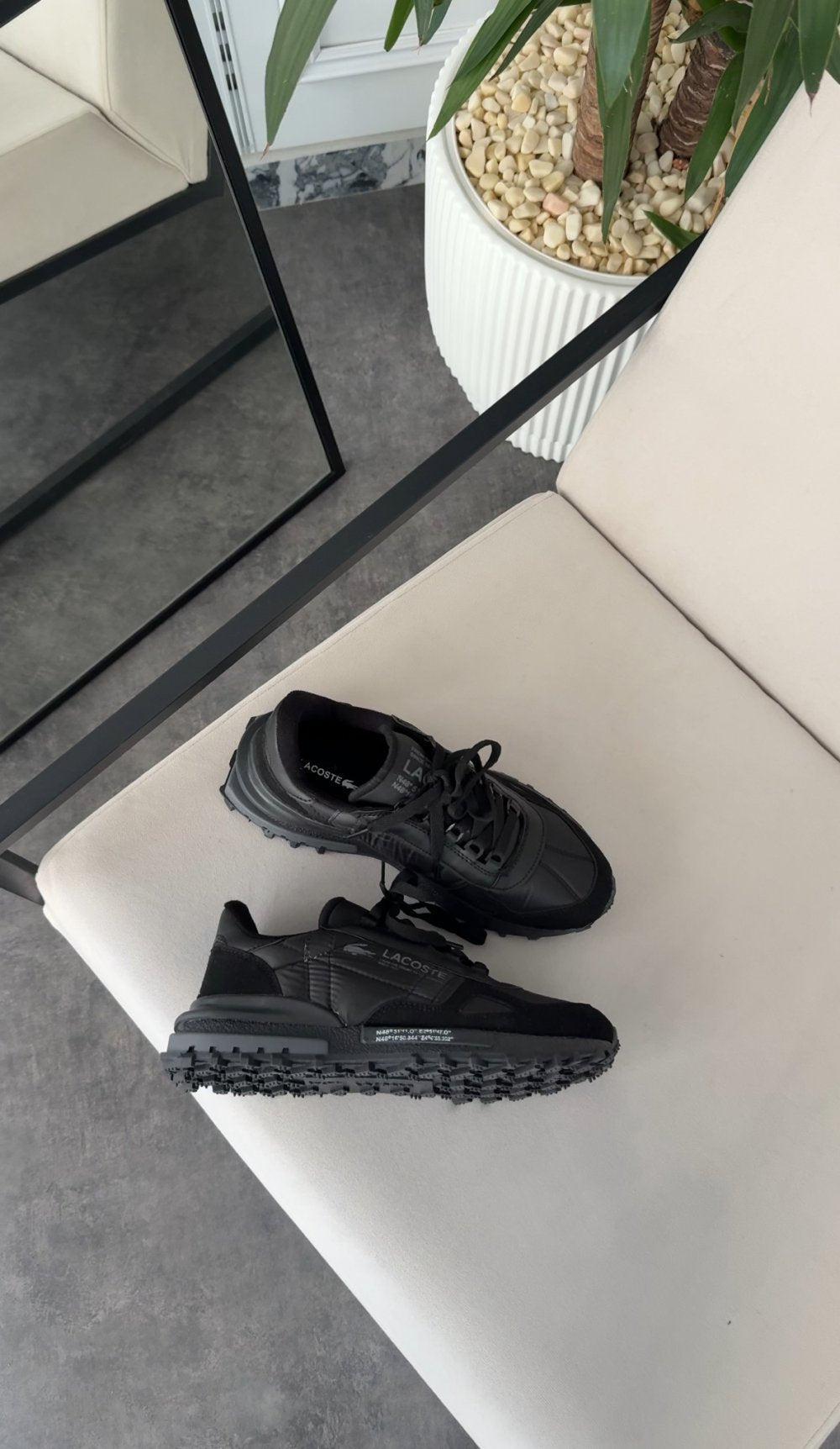 Lacoste ELITE ACTIVE - Trainers - Black\BLK