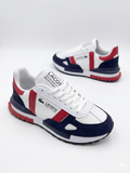 Lacoste ELITE ACTIVE - Trainers - Navy Red