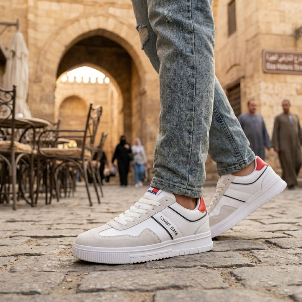 Tommy Hilfiger Supercup Lth Sneakers FM0FM05129-WHT
