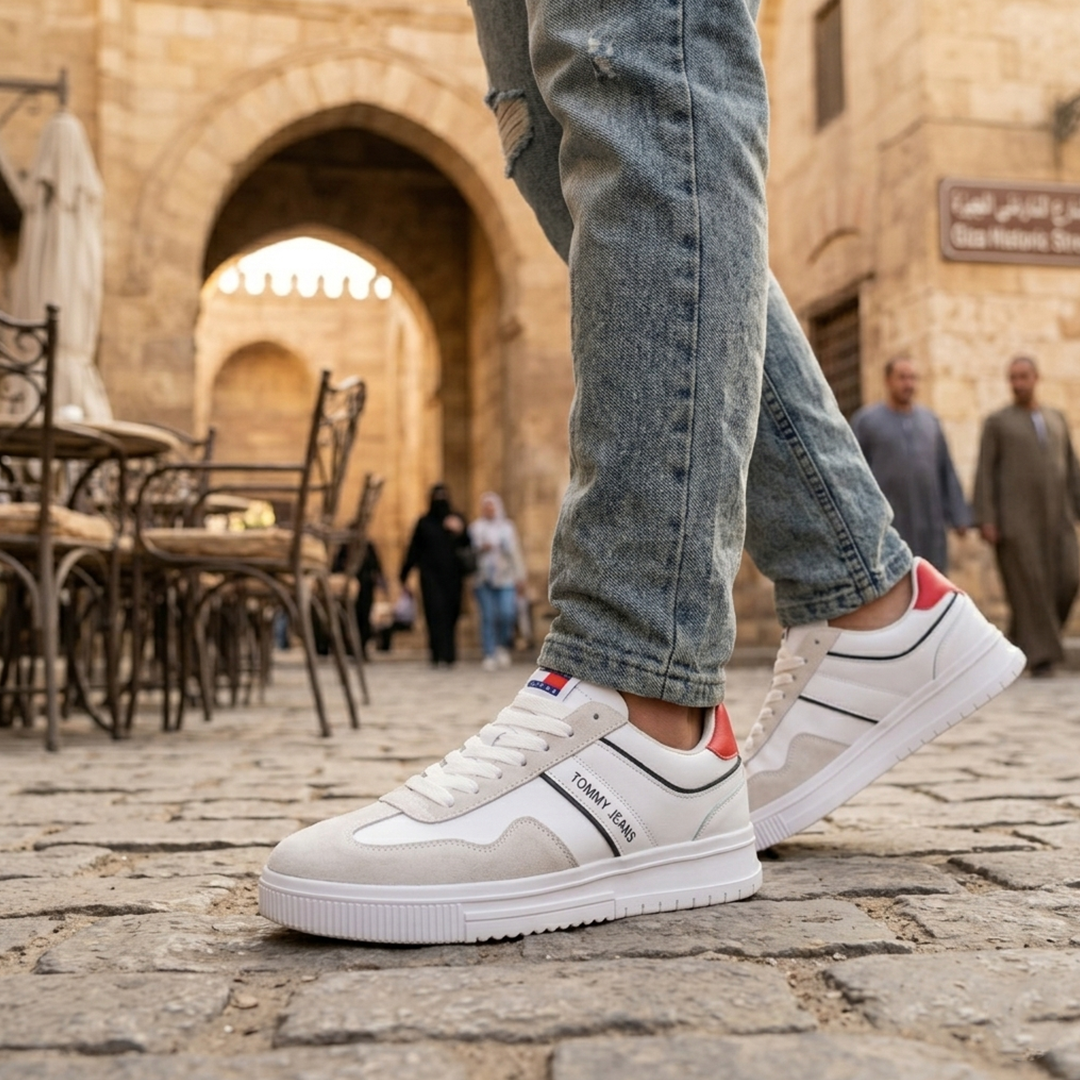 Tommy Hilfiger Supercup Lth Sneakers FM0FM05129-WHT