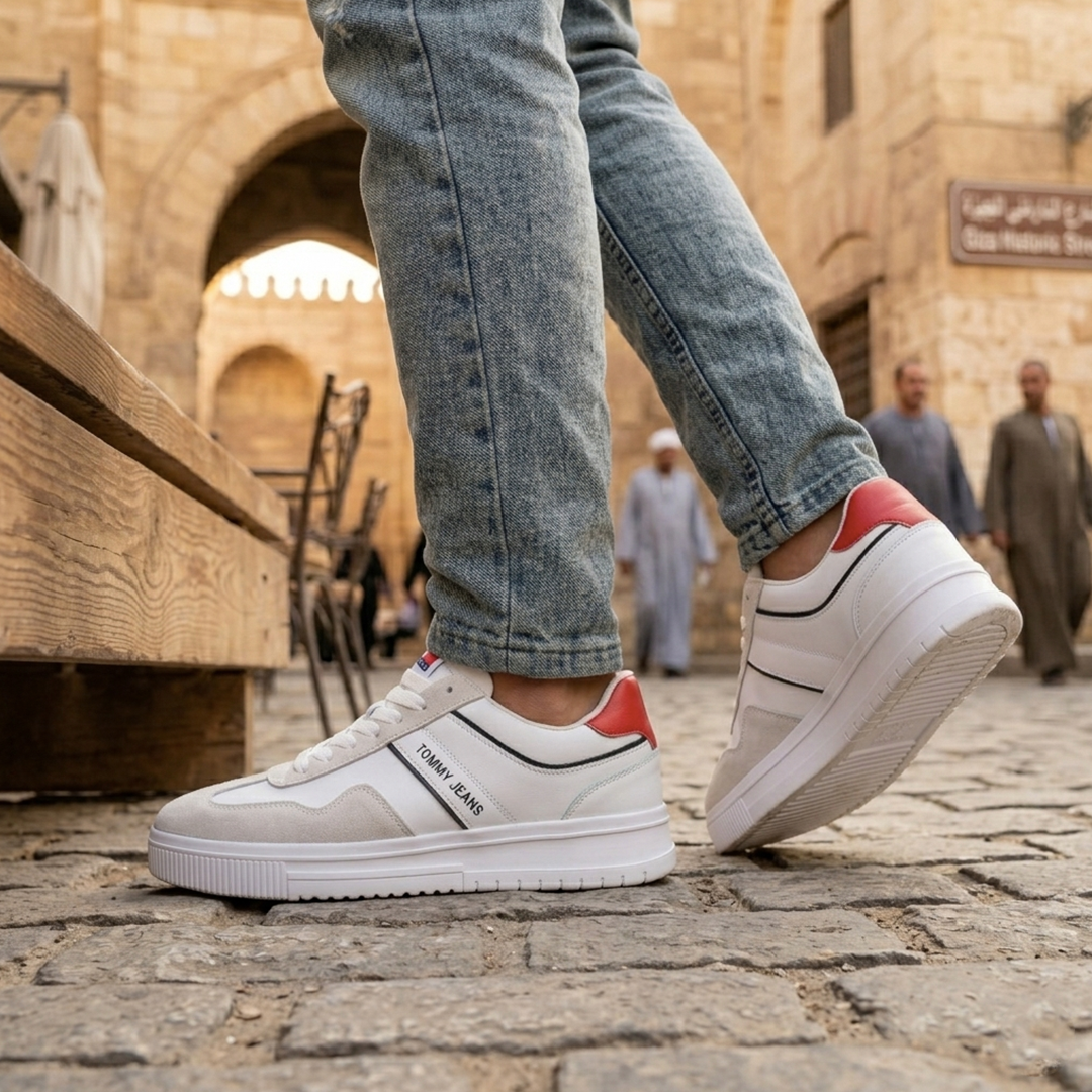 Tommy Hilfiger Supercup Lth Sneakers FM0FM05129-WHT