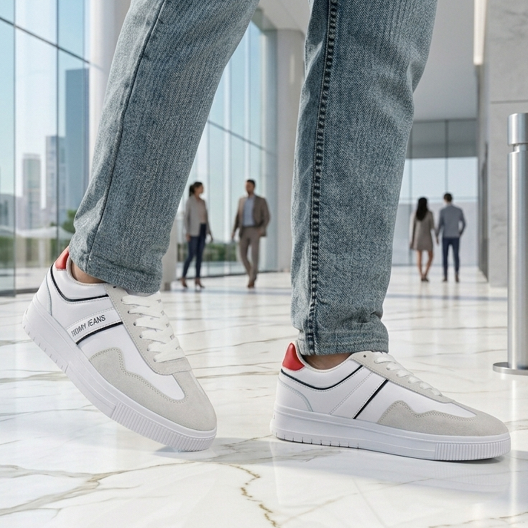 Tommy Hilfiger Supercup Lth Sneakers FM0FM05129-WHT