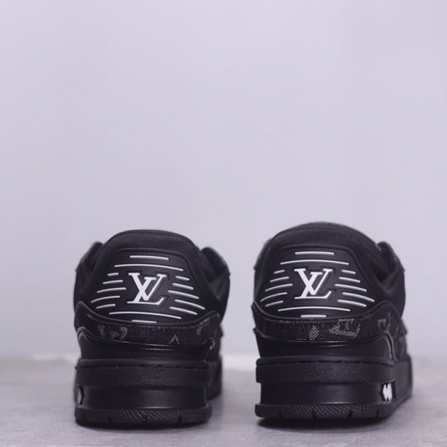 LV Trainer Sneaker Monogram Black