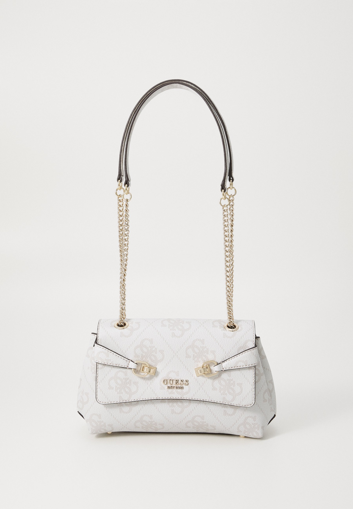 Guess LORELEI - Cross Body Bag - Bone Logo White
