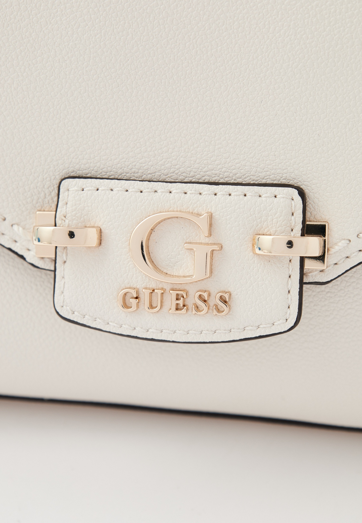 Guess Pearl White Nastra Crossbody Bag