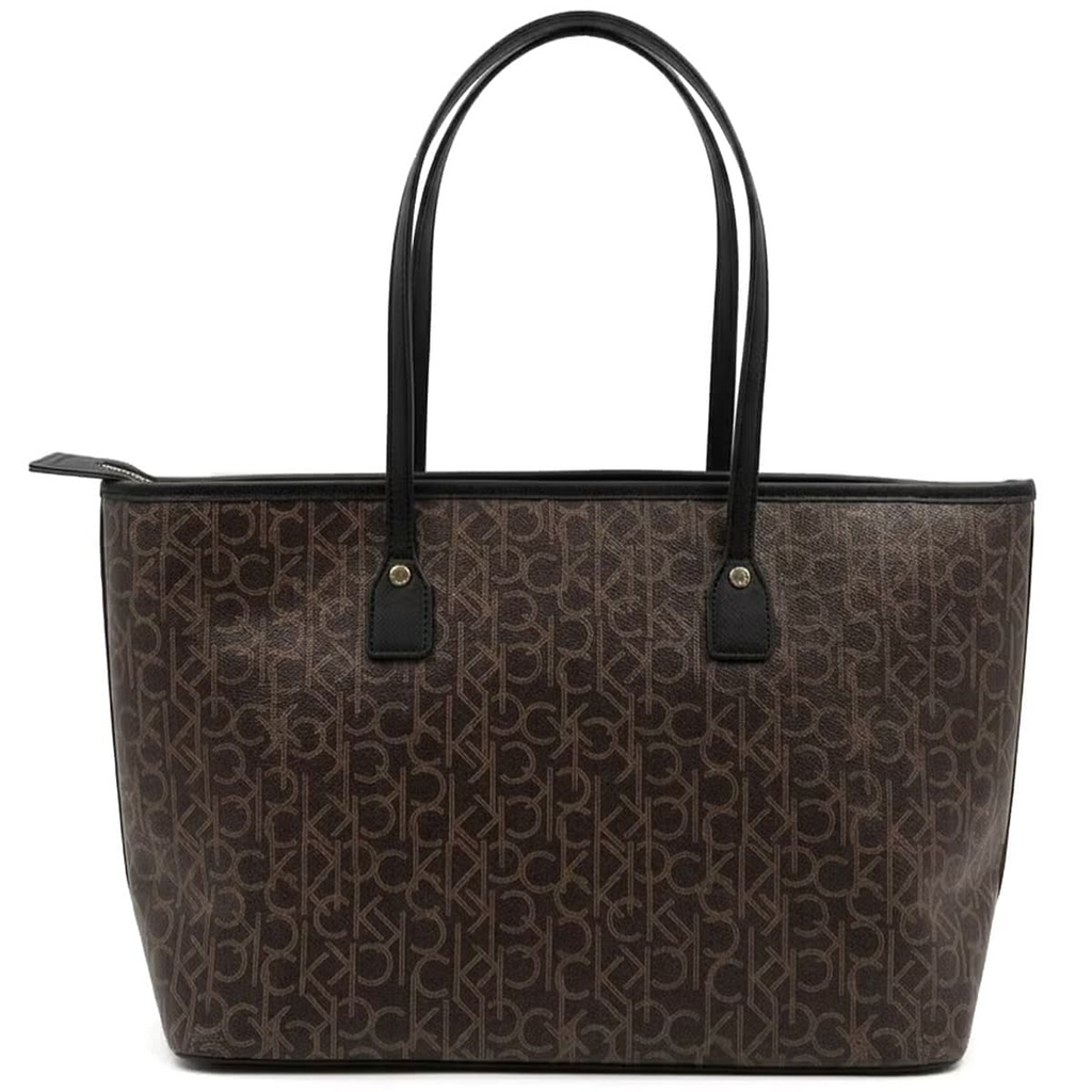 CALVIN KLEIN – Brown Women Shoulder Tote Bag