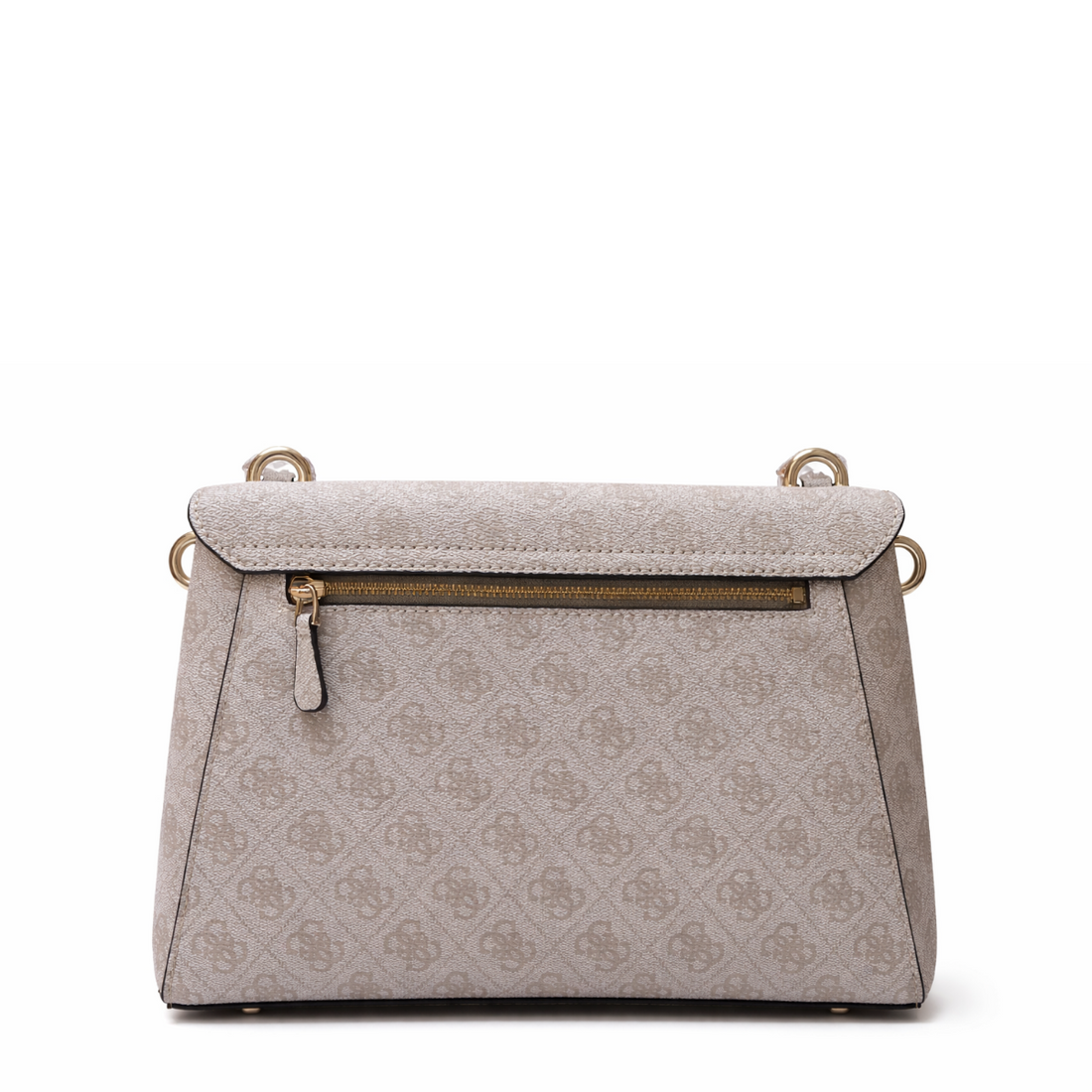Guess Silvye Flap Shoulder Bag Biege