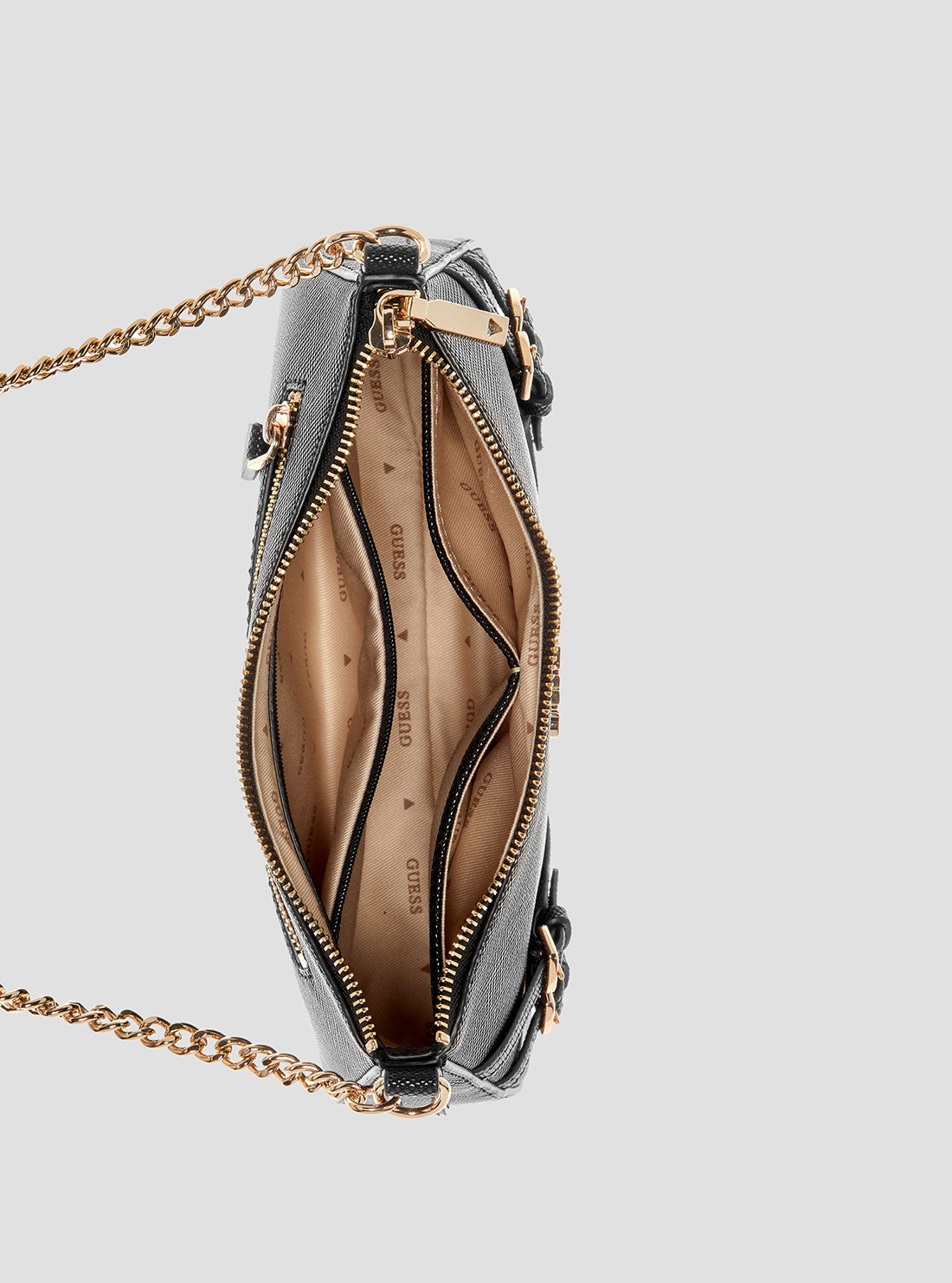 Guess Black Bramina Shoulder Bag