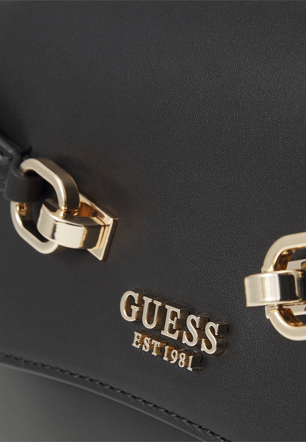 Guess LORELEI CONVERTIBLE XBODY FLAP - Cross Body Bag - Black