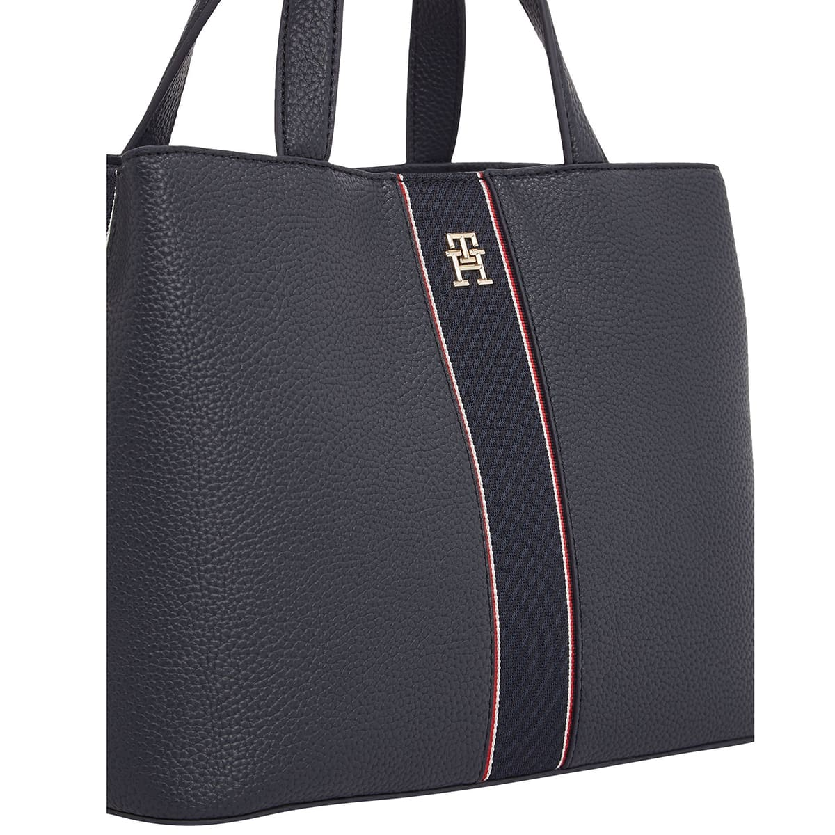 Tommy Hilfiger TH Monogram Satchel Navy