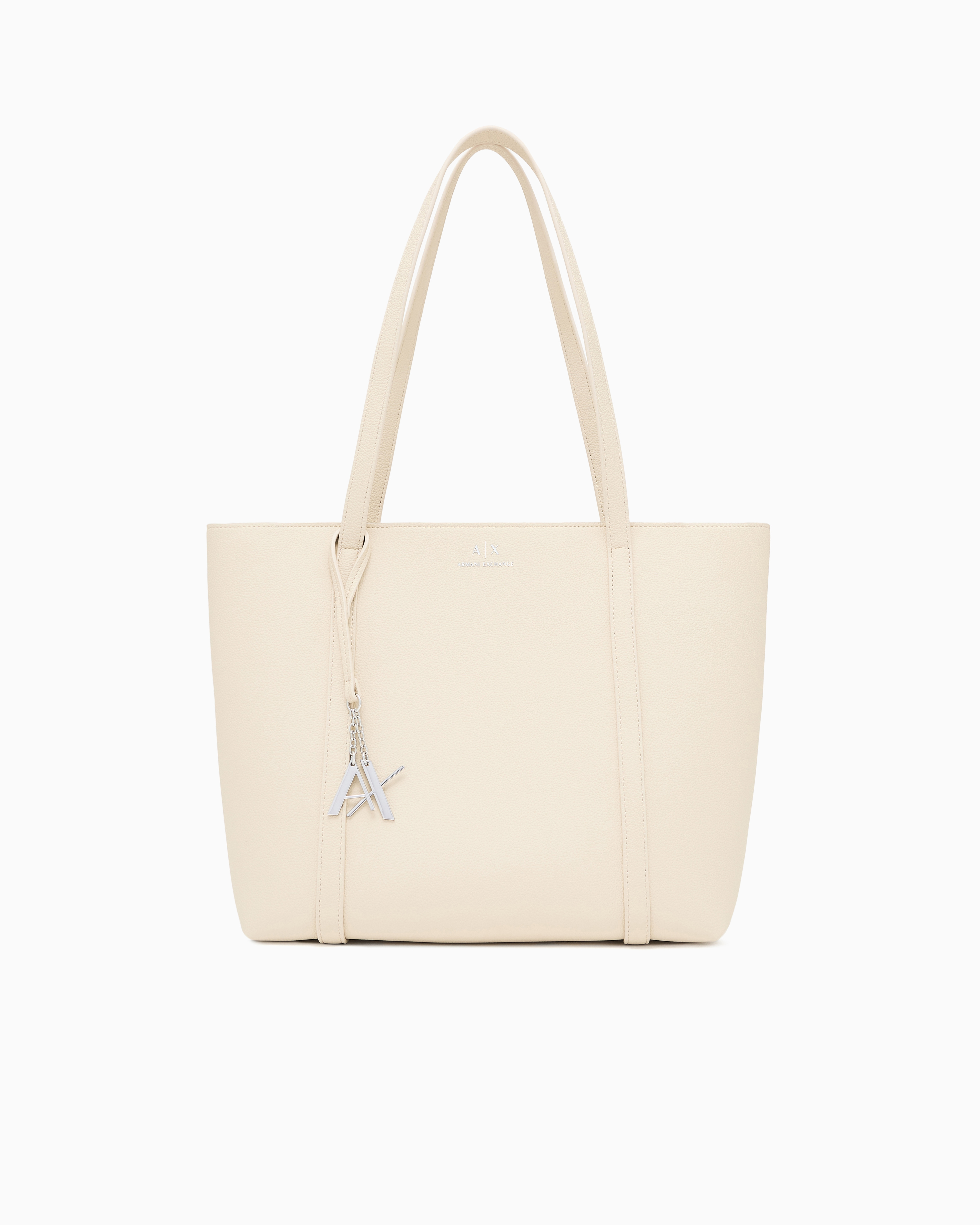 Armani Exchange Shopper Tote Bag - Beige