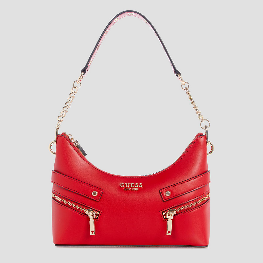Guess Red Trissa Shoulder Bag