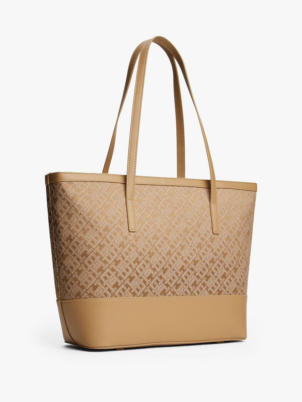Tommy Hilfiger LATAM JACQUARD TOTE Bag Brown