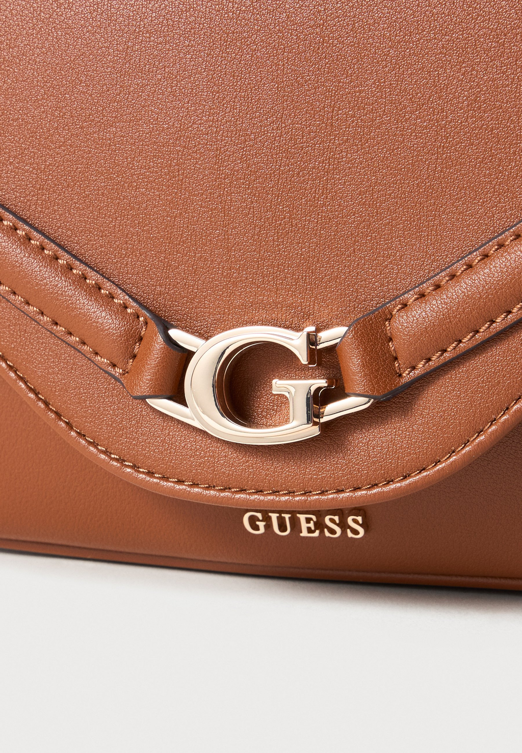 Guess DEA SHOULDER BAG - Cross body bag - Cognac