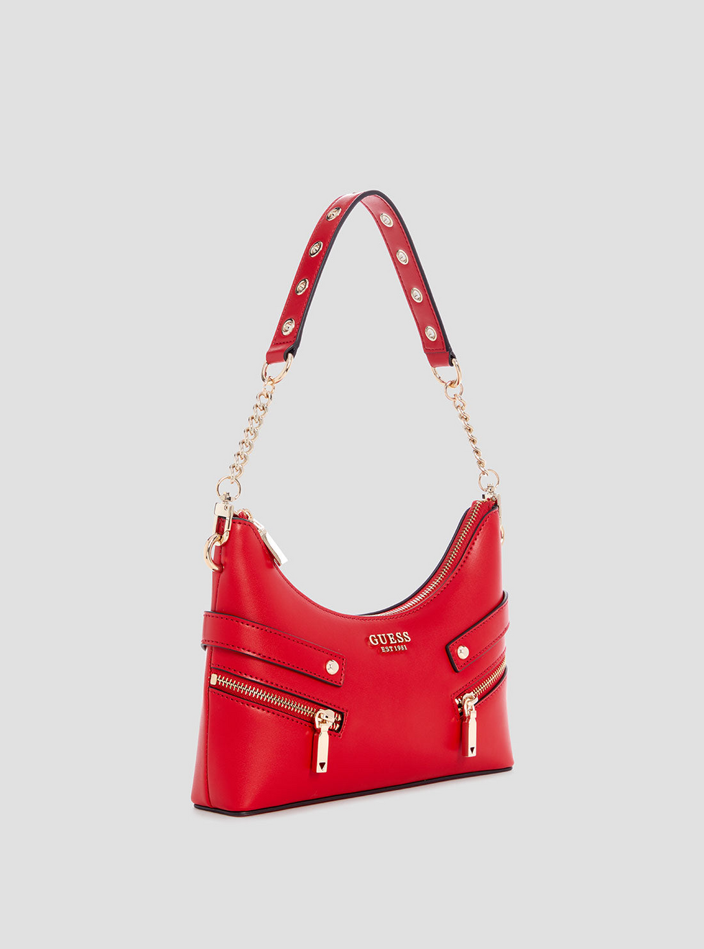 Guess Red Trissa Shoulder Bag