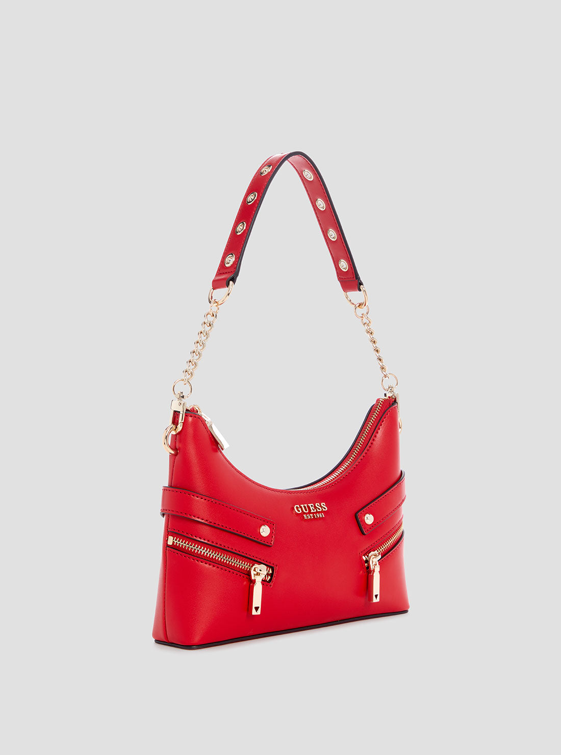 Guess Red Trissa Shoulder Bag