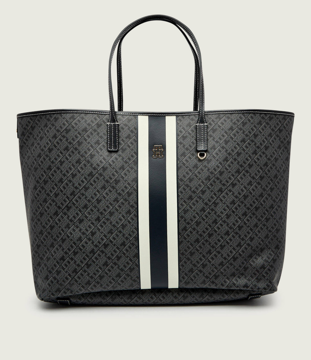 Tommy Hilfiger TH Monoplay Tote Bag And Pouch Black