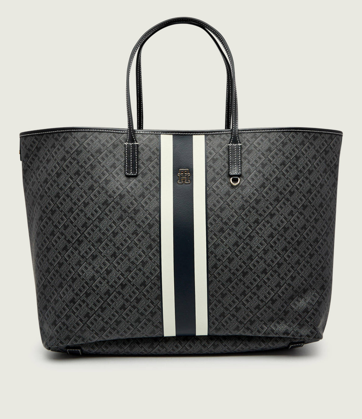 Tommy Hilfiger TH Monoplay Tote Bag And Pouch Black