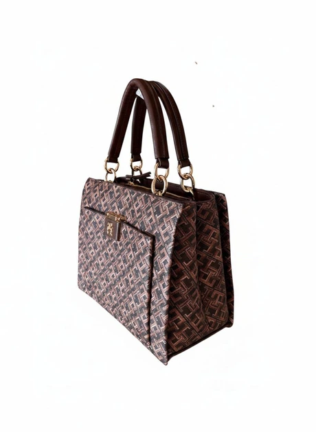 Tommy Hilfiger Burgundy Mini Tote Bag