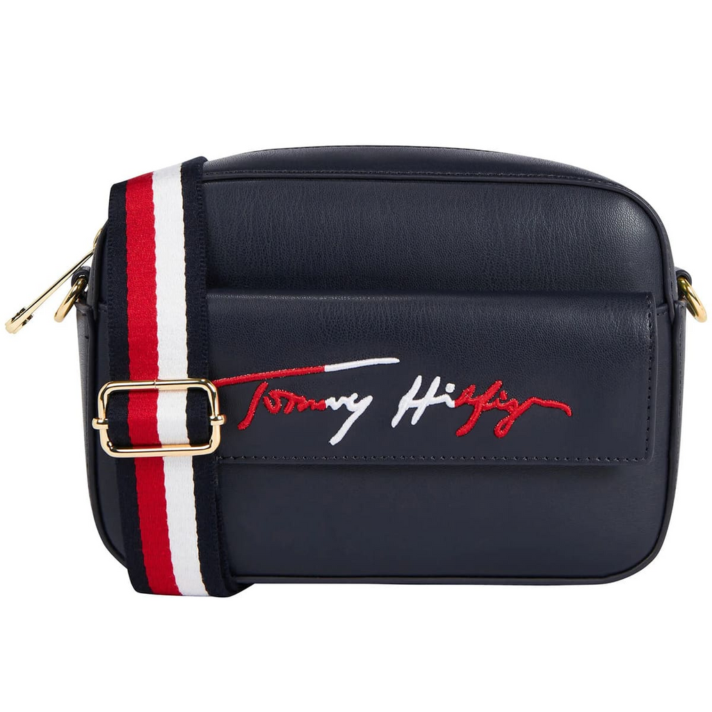 Tommy Hilfiger Blue Women Crossbody Bag Aw0Aw11073