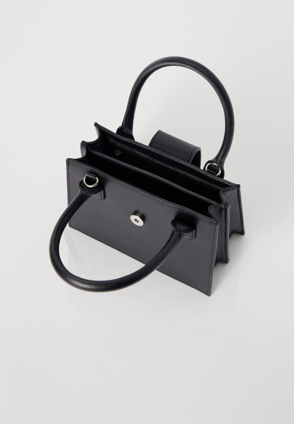 Armani Exchange Handbag Satchel - Black