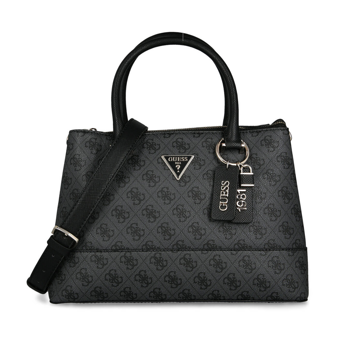 Guess Satchel Bag CORDELIA Black Color