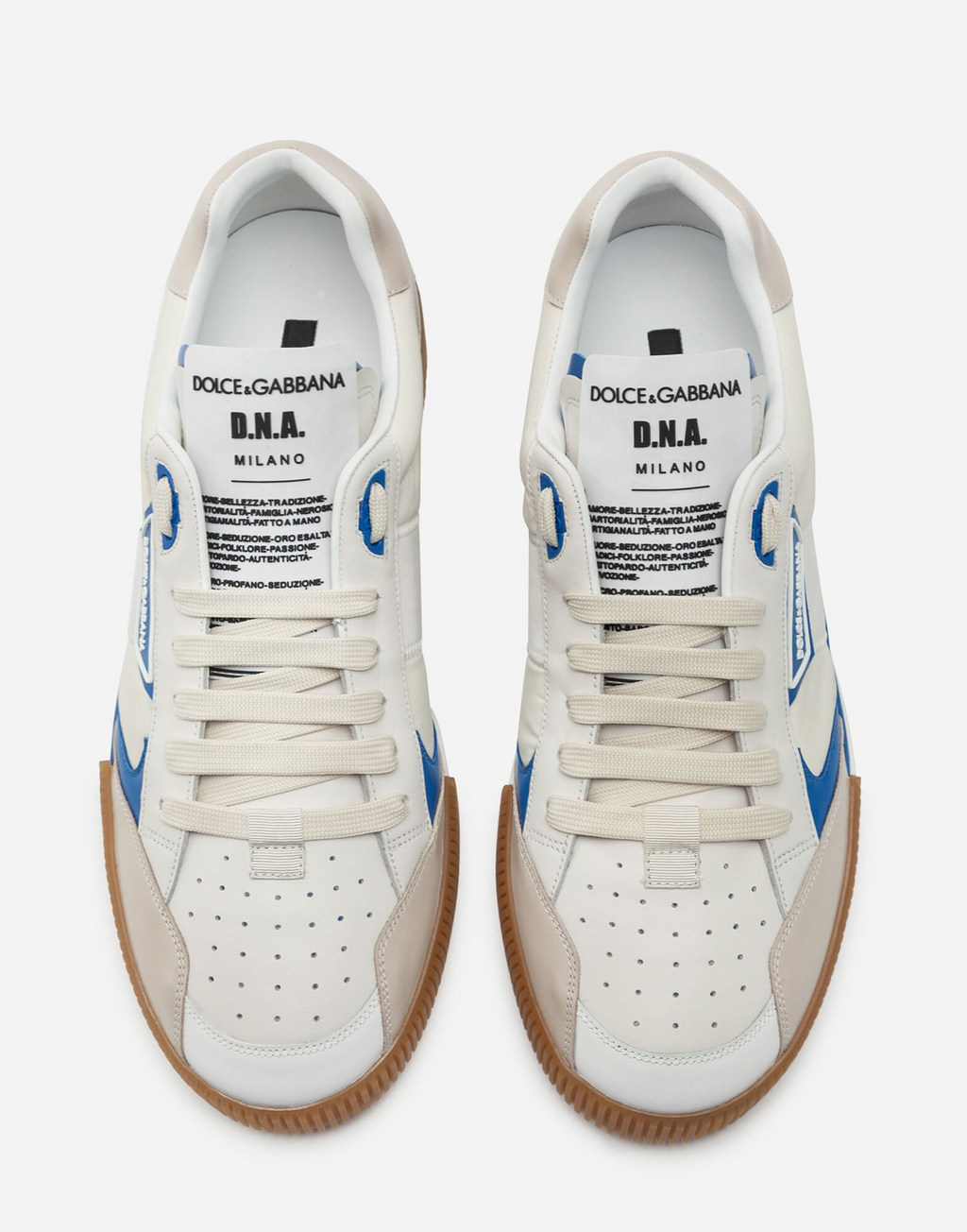 Dolce & Gabbana MIXED-MATERIAL MIAMI SNEAKERS