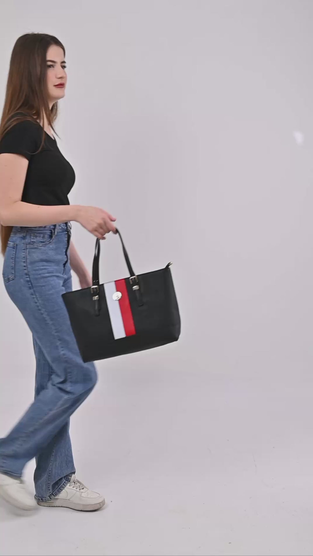 Tommy Hilfiger Honey Med Tote Corp Bag Women -TB14