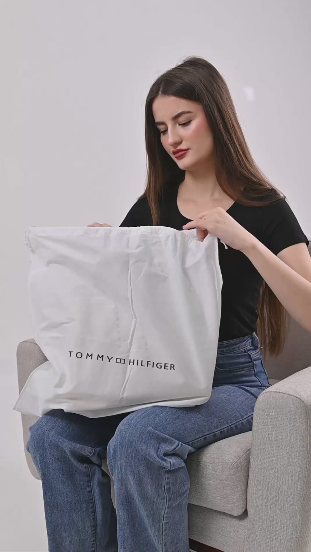 Tommy Hilfiger TIMELESS MINI SATCHEL - Cross Body Bag - Soft Cream