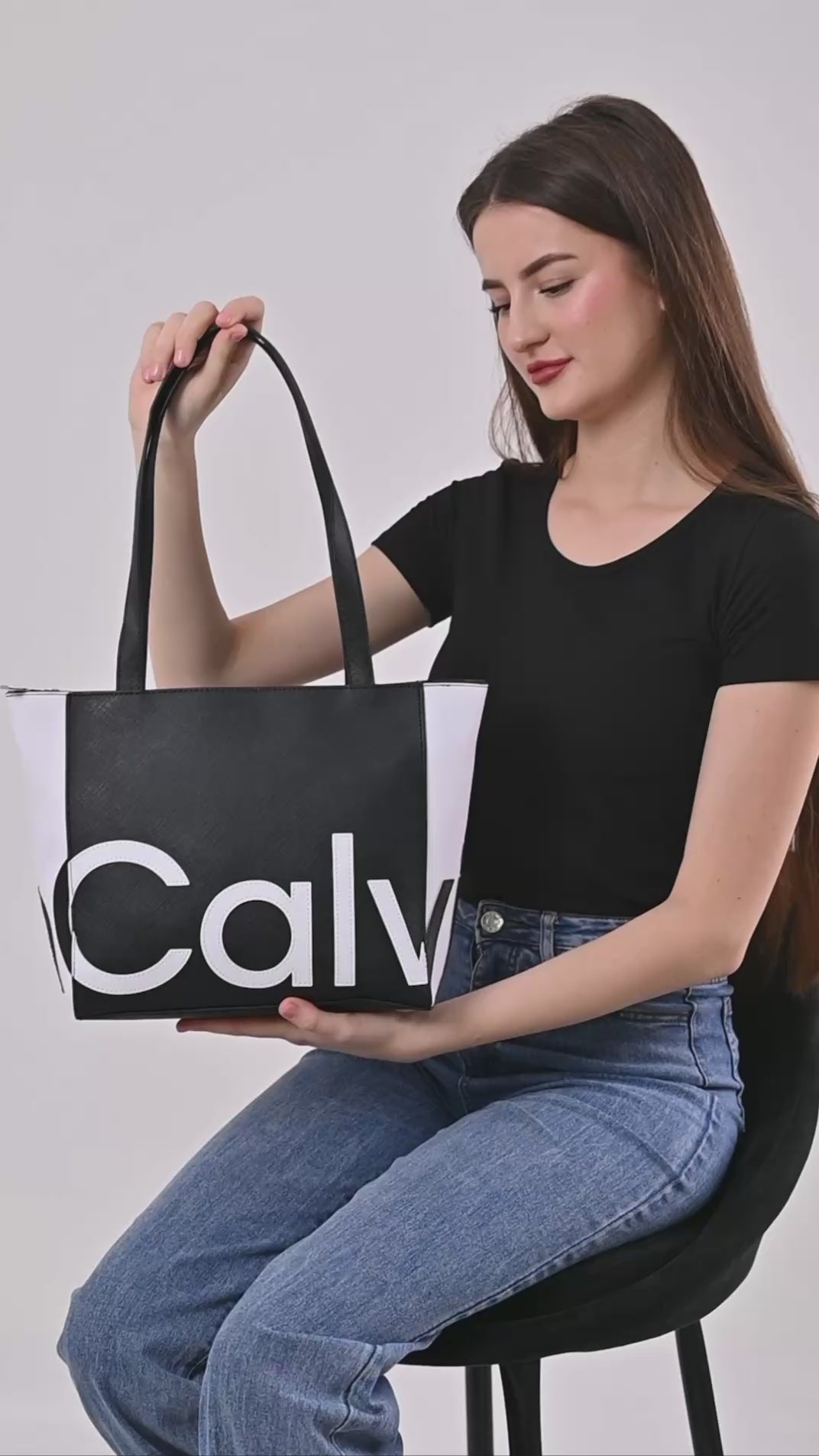 Calvin Klein SLIM Tote bag Women -CB35