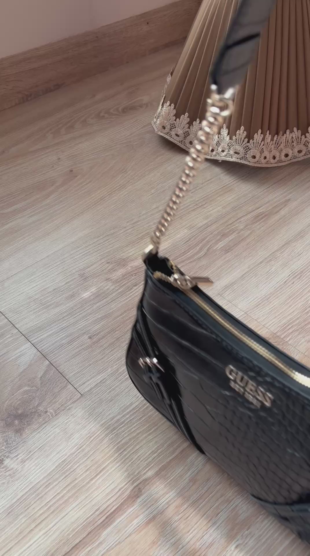 Guess Black Bramina Shoulder Bag