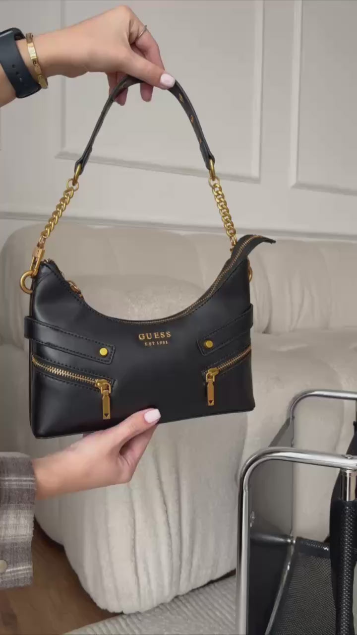 Guess Black Trissa Shoulder Bag