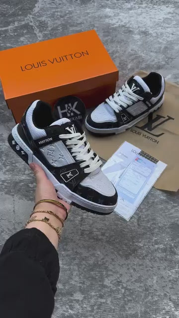 LV Trainer Sneaker BLK\WHT