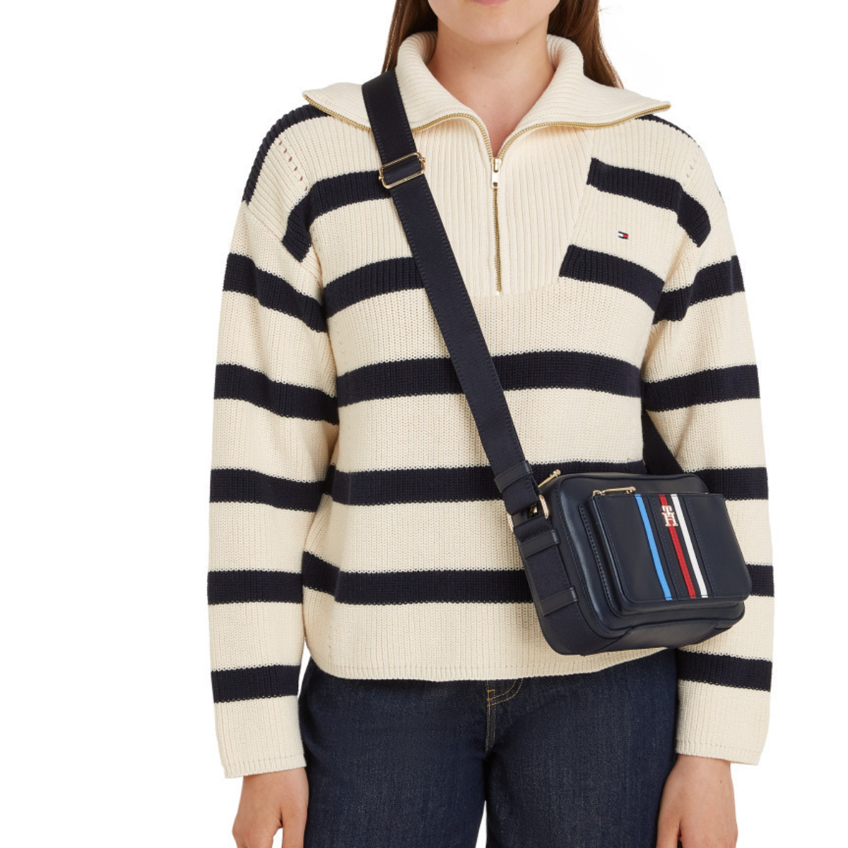 Tommy Hilfiger Iconic Camera Bag Corp Navy - TB116