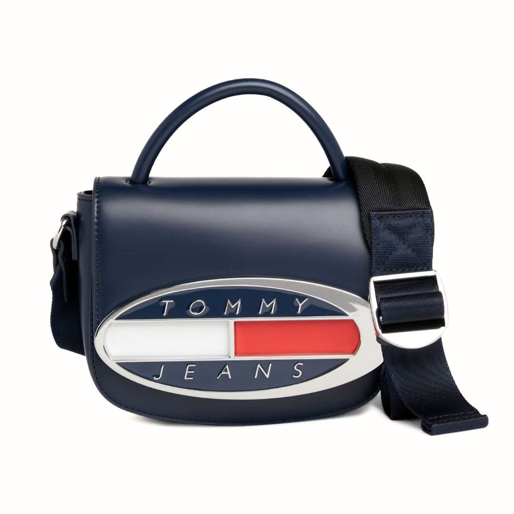 Tommy Hilfiger Jeans Origin Plaque Crossover Bag - NVY
