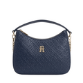 TOMMY HILFIGER TH Textured Shoulder Bag Blue TB308